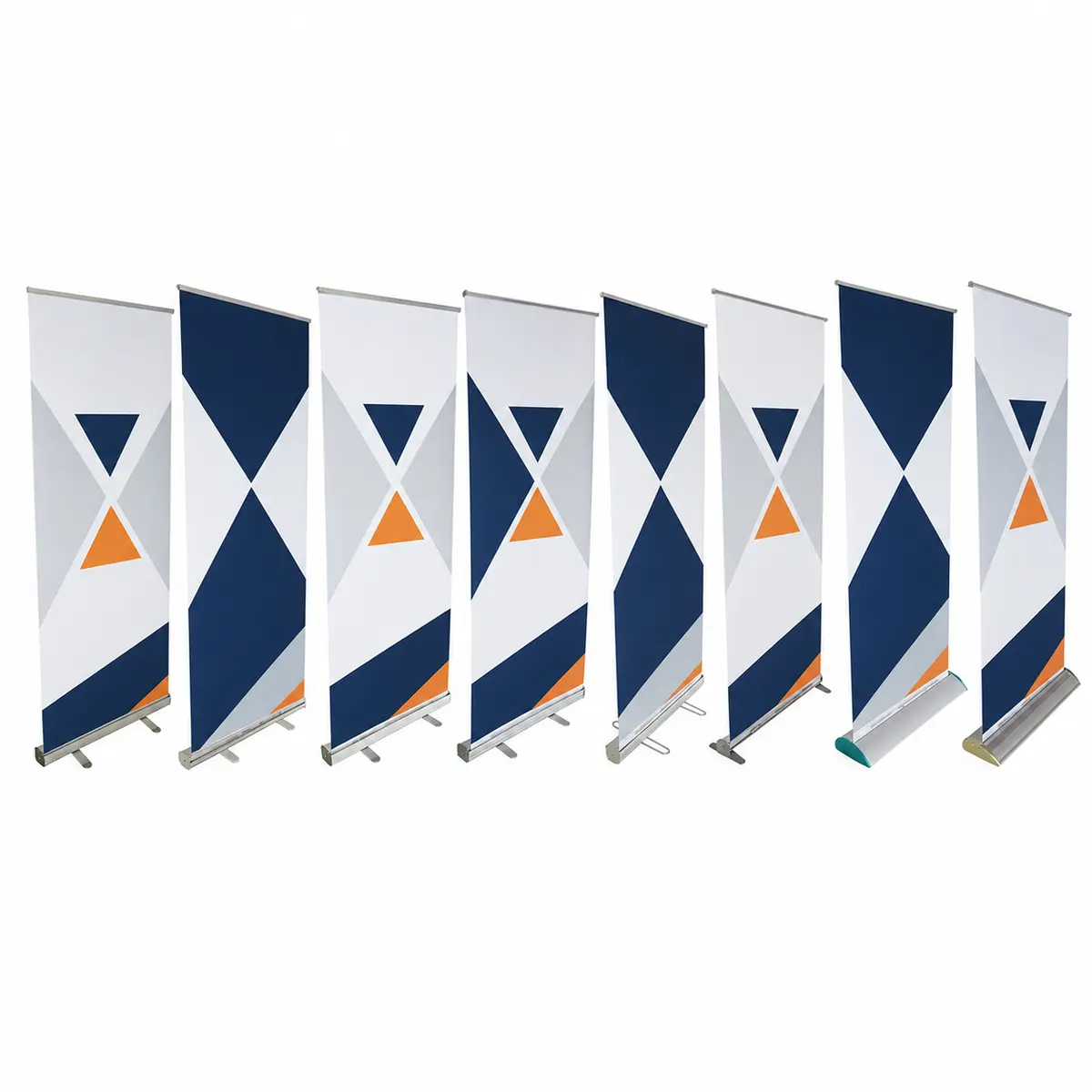 Retractable banner stand
